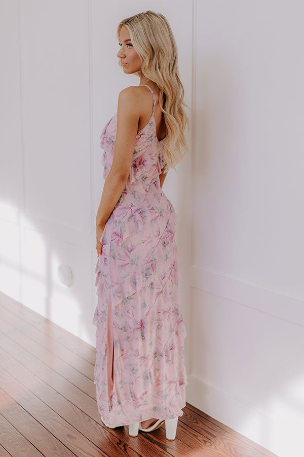 Ultimate Romance In Florence Floral Maxi Dress