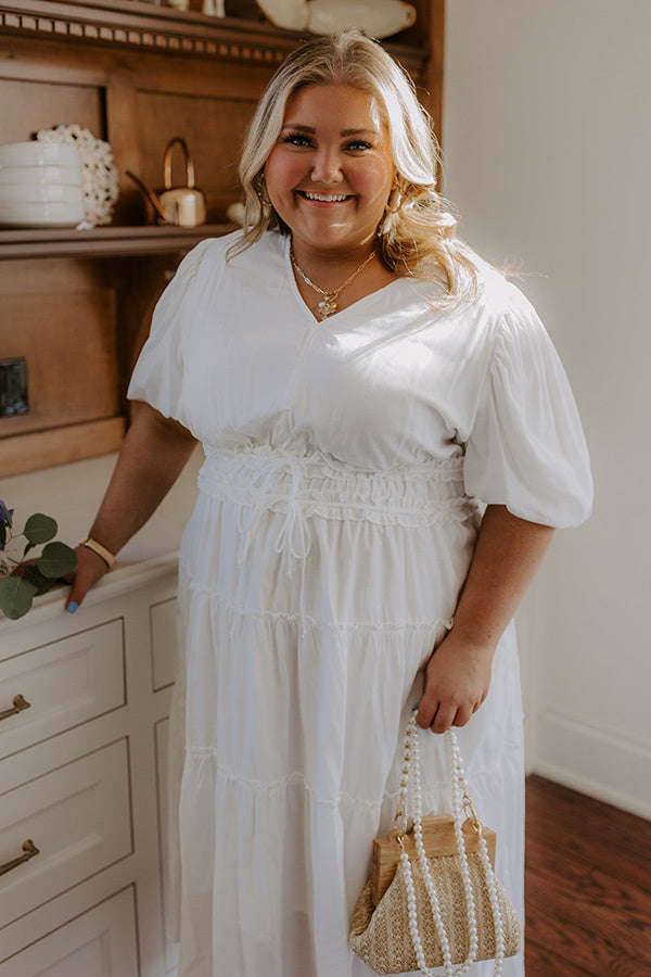 Ultimate Lost In Your Smile Midi Dress – Curves Edition