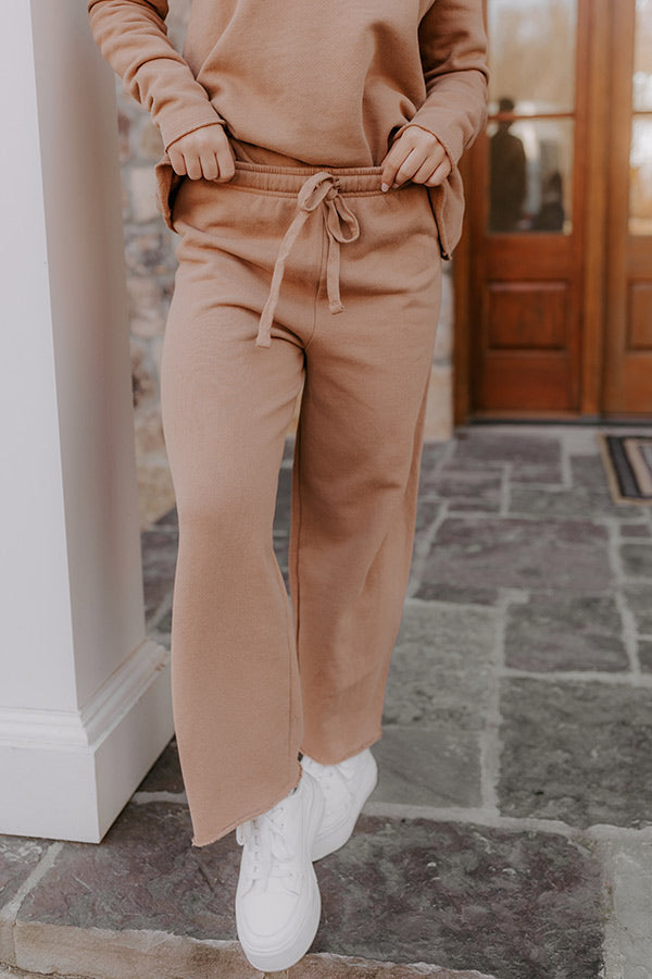 Premium High Waist Wide Leg Pants - Ultimate Comfort in Camel