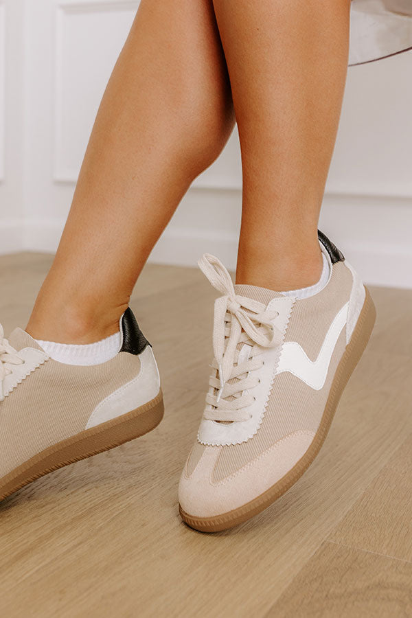 Premium Remi Sneaker in Oatmeal - Ultimate Comfort & Style