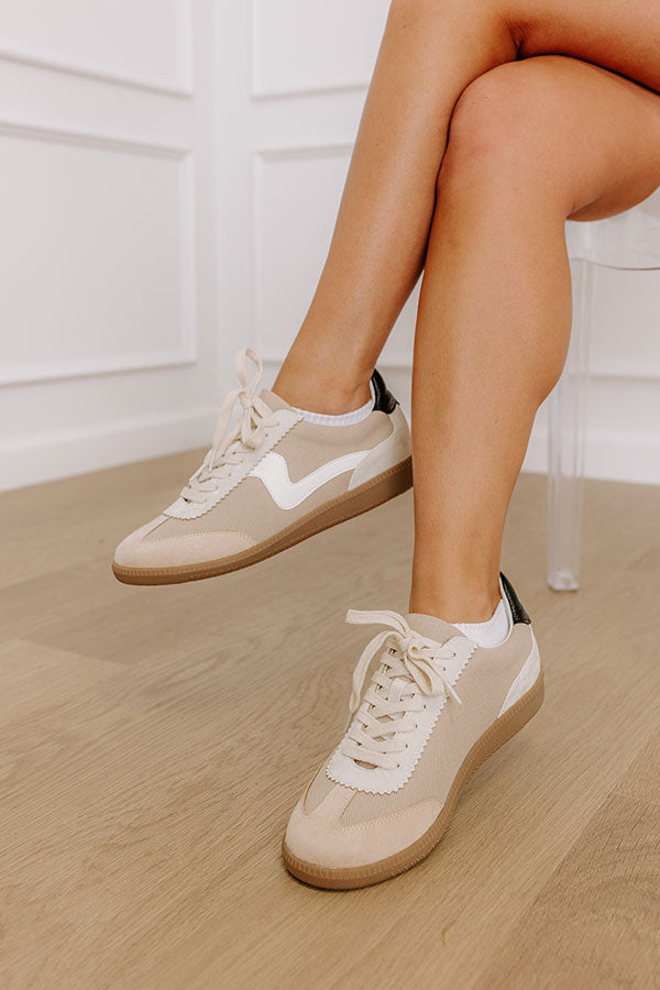 Premium Remi Sneaker in Oatmeal - Ultimate Comfort & Style