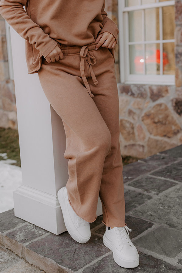 Premium High Waist Wide Leg Pants - Ultimate Comfort in Camel