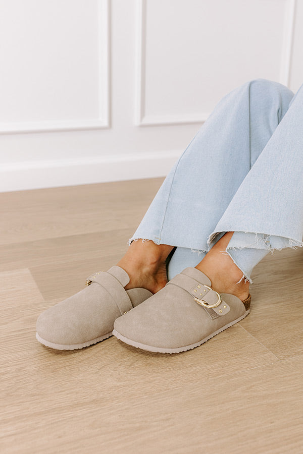 Premium London Faux Nubuck Clogs - Ultimate Comfort & Style