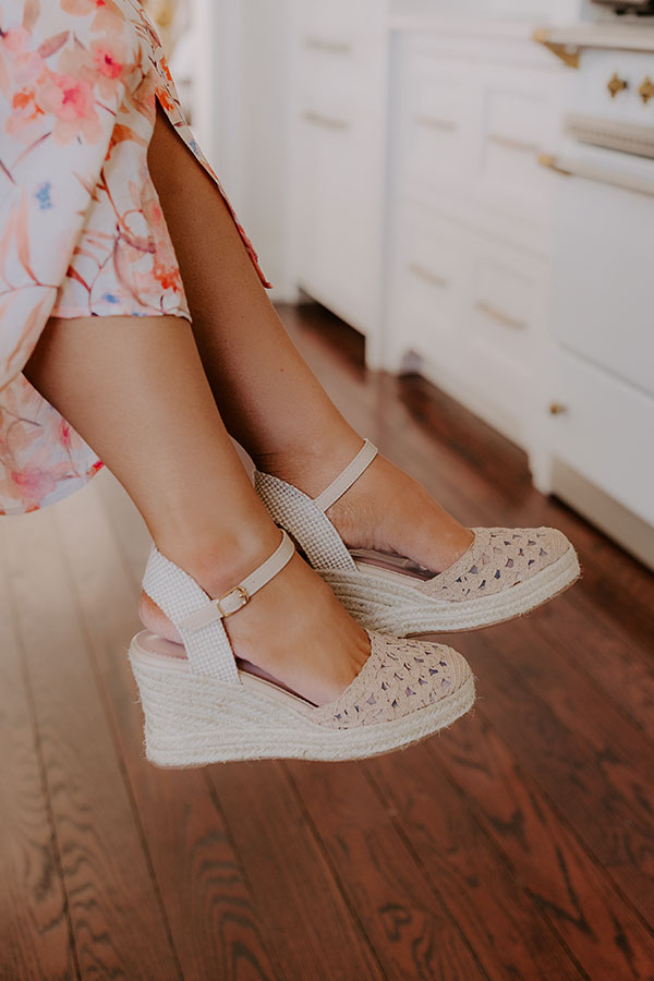 Premium Jemma Woven Wedge - Ultimate Comfort & Style