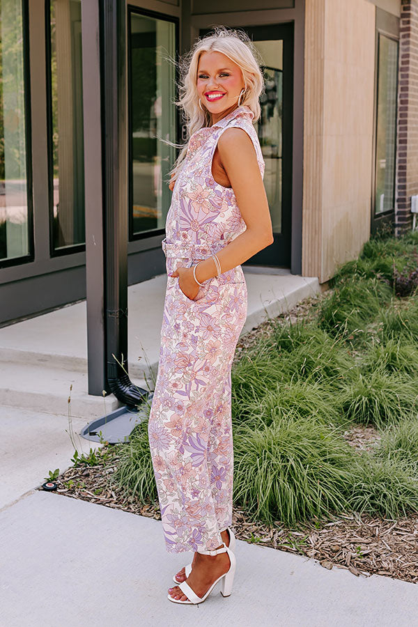 Premium In Full Bloom Denim Jumpsuit - Ultimate Style Upgrade