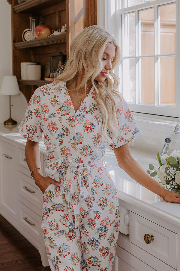 Ultimate Catalina Floral Denim Jumpsuit - Effortless Style Upgrade