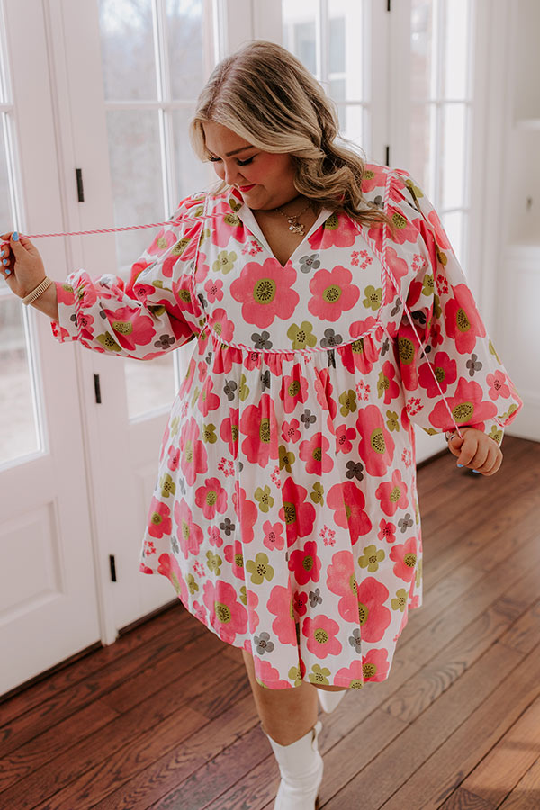 Ultimate Floral Mini Dress - Happy Blooms Collection