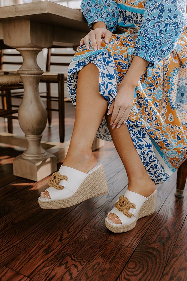 The Alice Premium Faux Leather Wedge - Effortless Style & Comfort