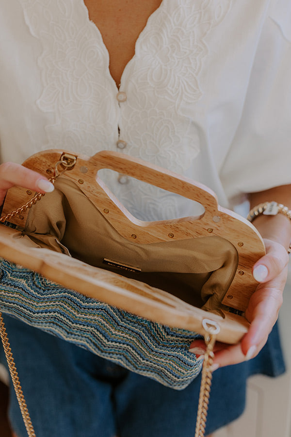 Premium Woven Crossbody Bag in Blue - Ultimate Style Upgrade