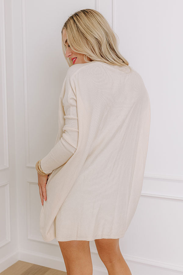 Premium Always Cozy Sweater Top - French Vanilla | Ultimate Comfort & Style