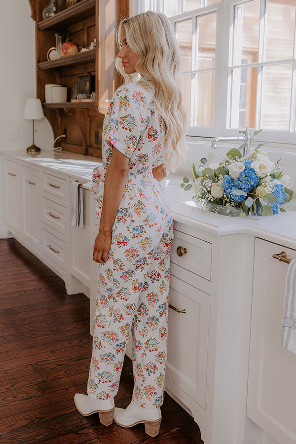 Ultimate Catalina Floral Denim Jumpsuit - Effortless Style Upgrade