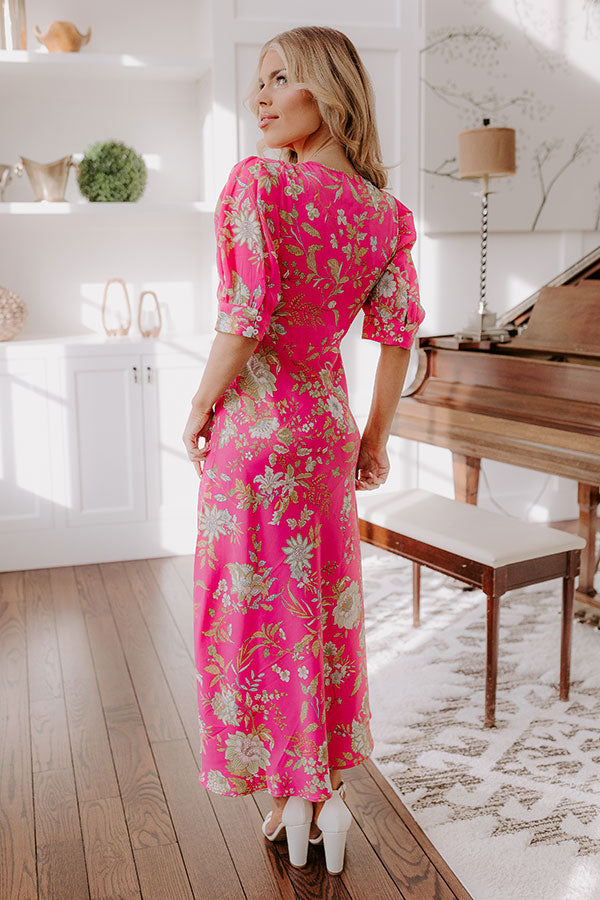 Ultimate Floral Elegance Maxi Dress