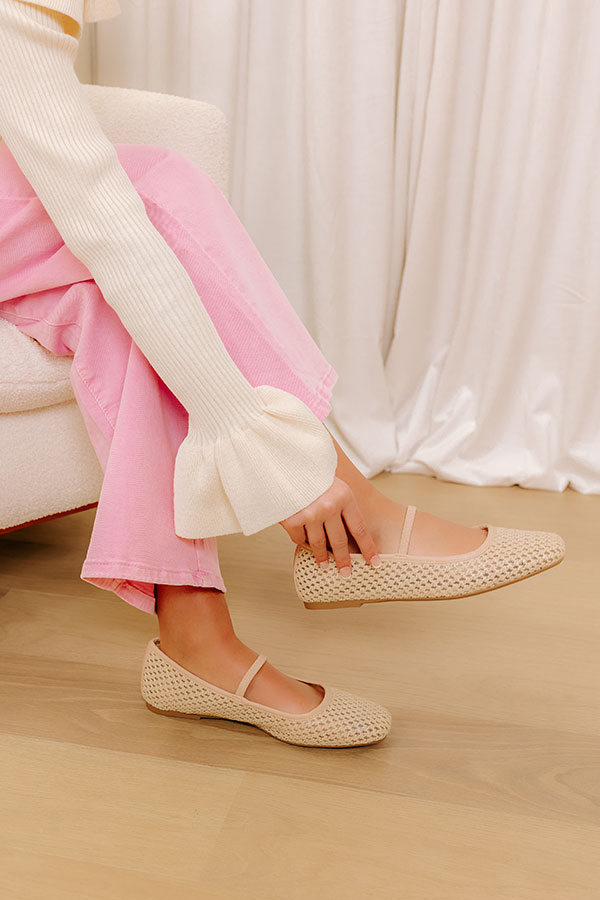 Premium Aurora Raffia Woven Flats - Ultimate Comfort & Style