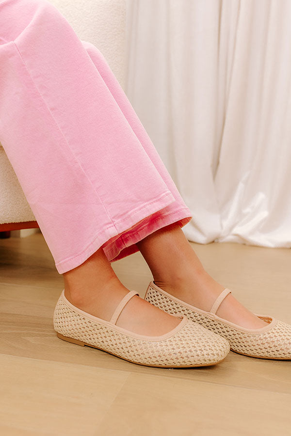 Premium Aurora Raffia Woven Flats - Ultimate Comfort & Style