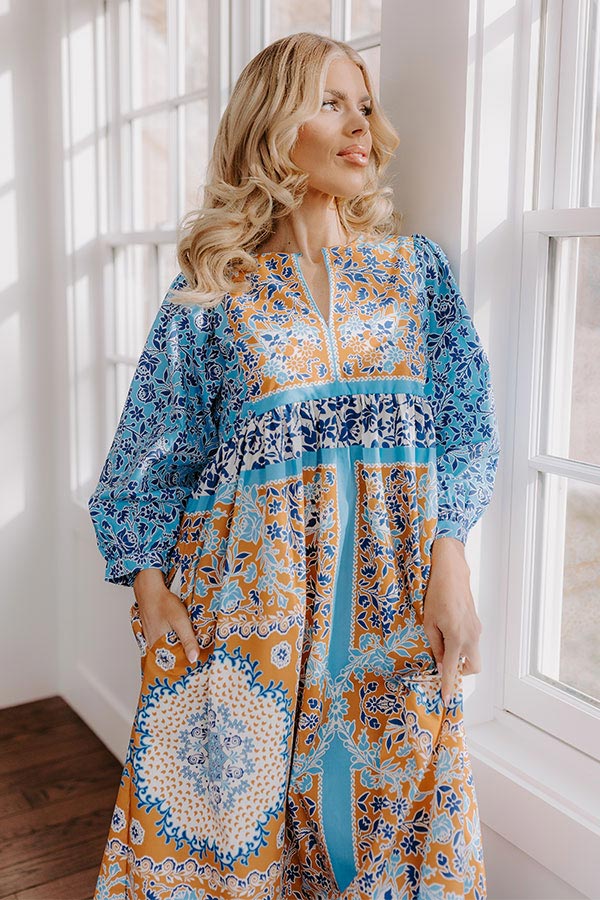 Ultimate Boho Floral Midi Dress - Effortless Style & Comfort