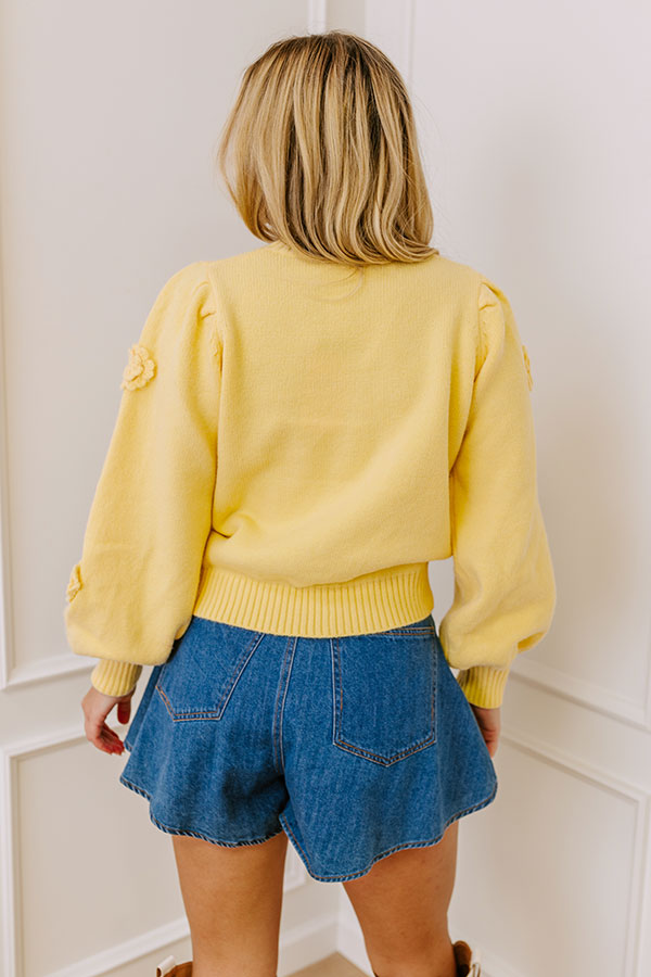 Ultimate Pocket Full Of Sunshine Knit Sweater