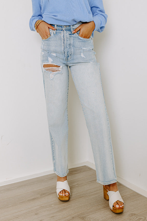 The Ultimate Caylynn High Waist Distressed Skinny Jeans