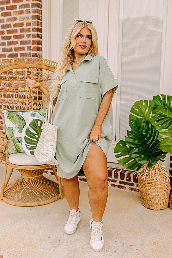 Ultimate Summer Casual Mini Dress | Pear Curves Fit