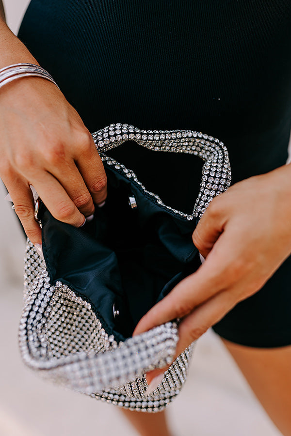 Premium Glam Rhinestone Evening Bag