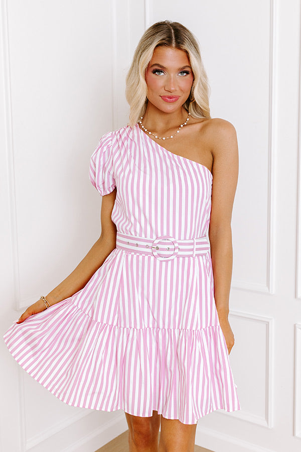 Premium Starlight Stripe Dress – Ultimate Summer Style