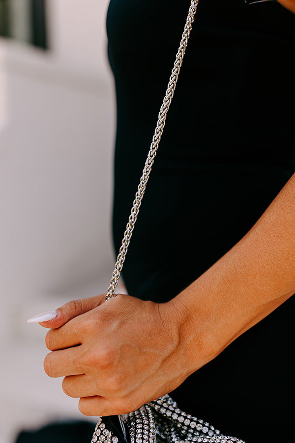 Premium Glam Rhinestone Evening Bag