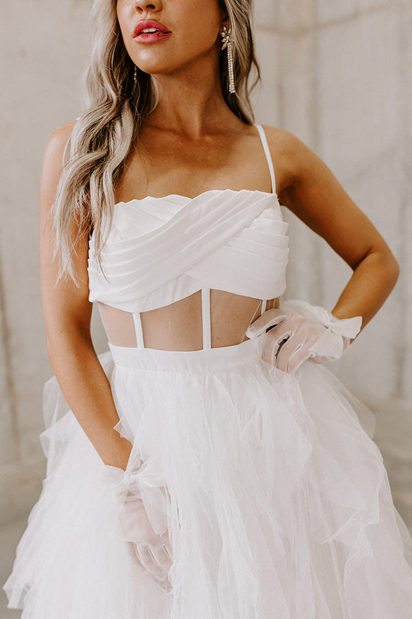 Ultimate Dreamy Tulle Midi Dress