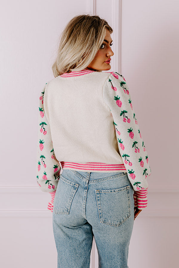 Ultimate Sweetie Pie Knit Sweater Top - Cozy & Stylish