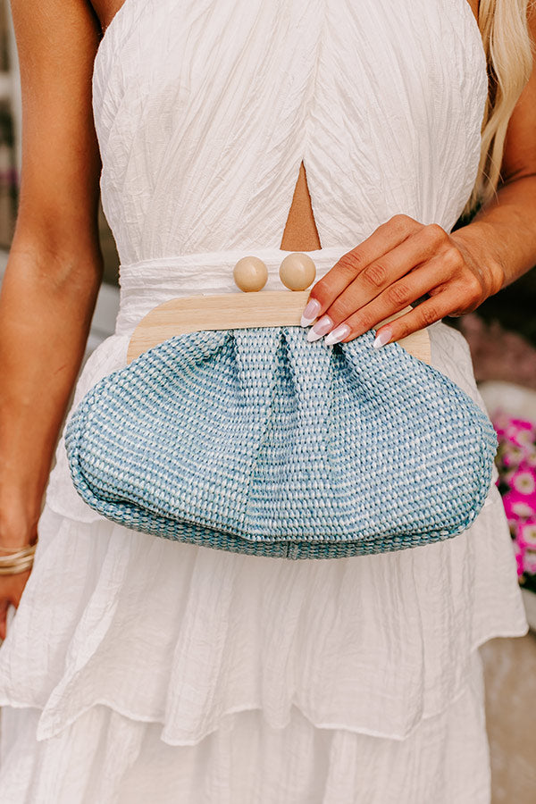 Premium Woven Raffia Purse - Ultimate Summer Style