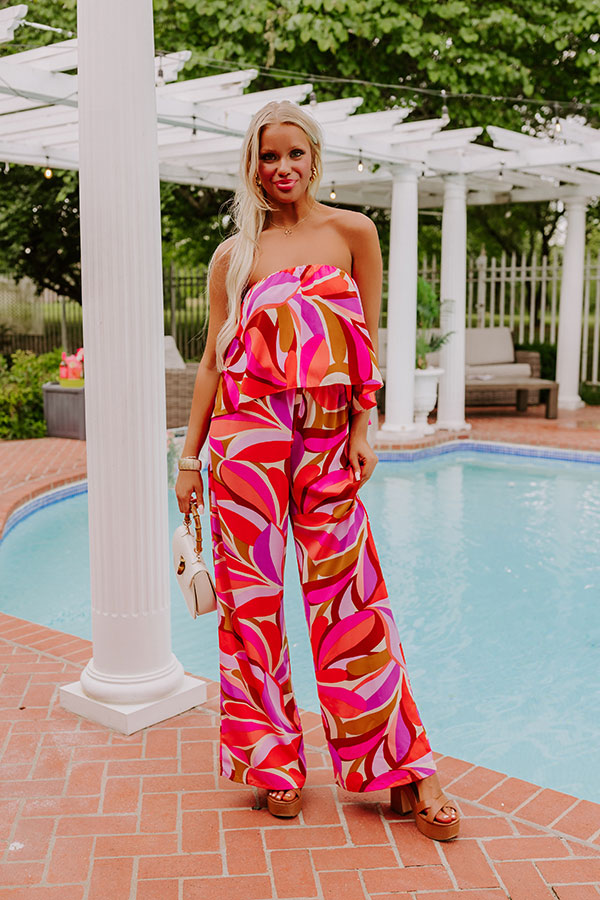 Ultimate Tropical Tango Jumpsuit - Premium Statement Piece