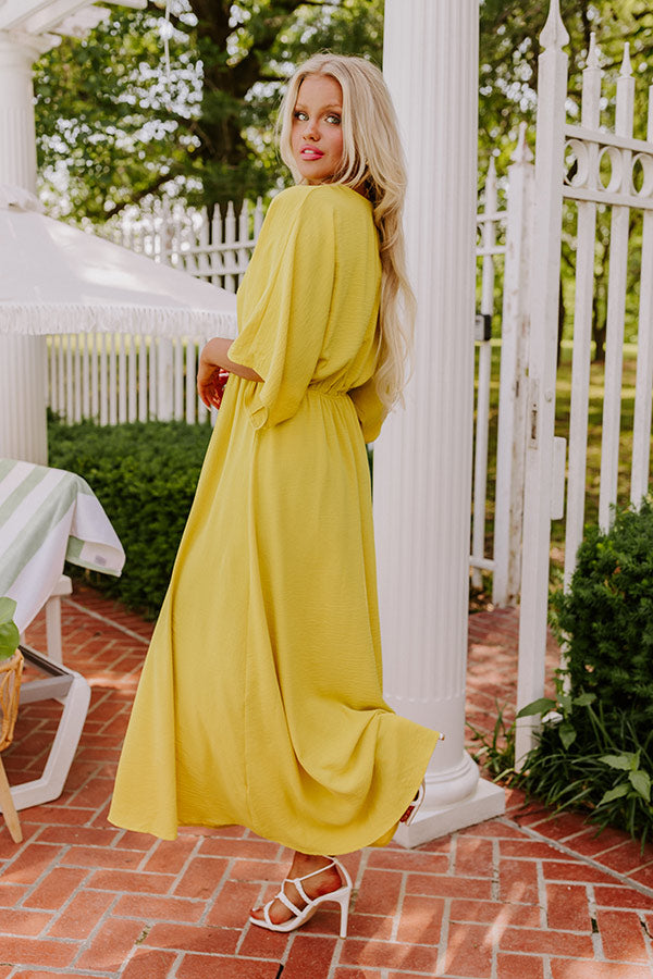 Ultimate Tulum Maxi Dress - Primrose Yellow