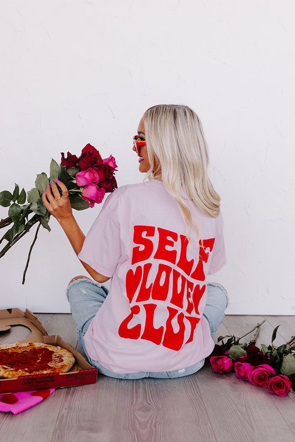 Premium Self Love Club Graphic Tee - Ultimate Comfort & Style