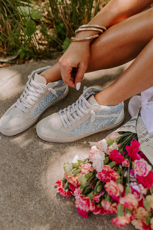 Premium Vintage Glitter Sneakers - Ultimate Comfort & Style