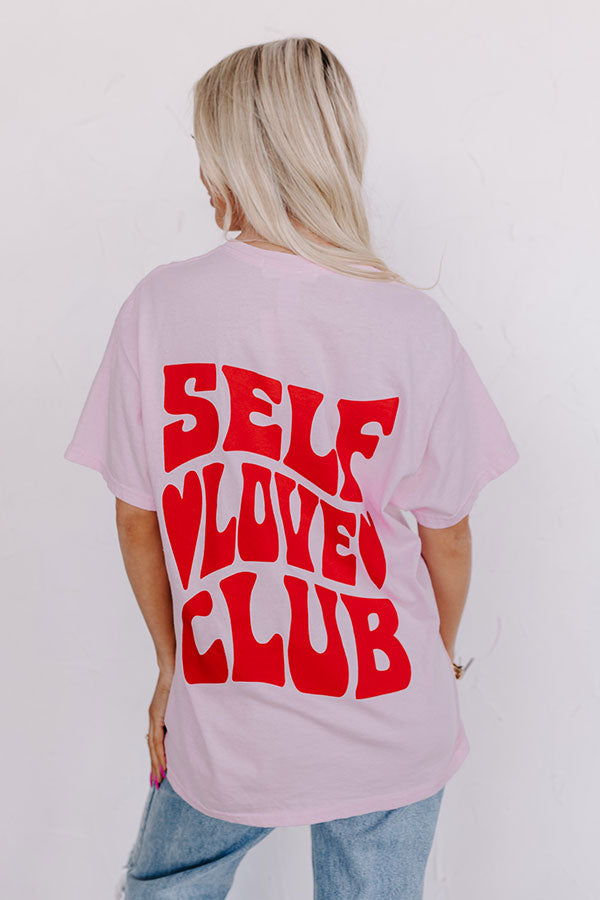 Premium Self Love Club Graphic Tee - Ultimate Comfort & Style