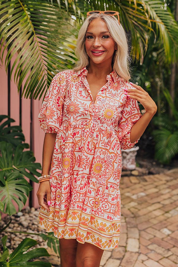 Ultimate Summer Floral Mini Dress - Vogue Style