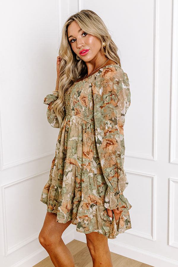 Premium Floral Pear Dress - Ultimate Summer Style