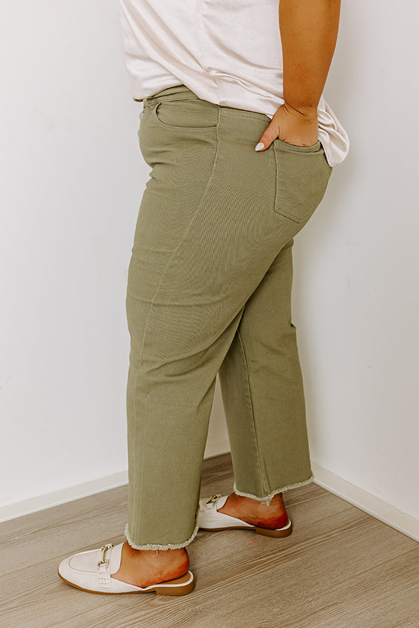 Premium High Waist Sage Curves Jeans - Ultimate Fall Style