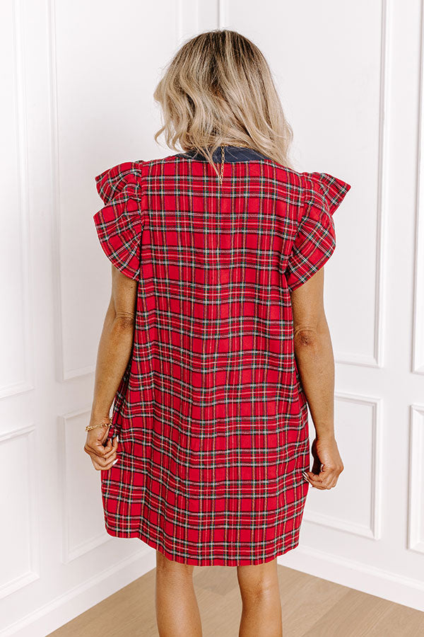 Ultimate Charm Plaid Mini Dress