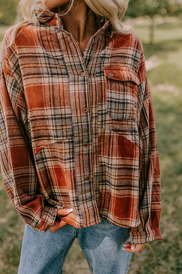 Premium Pumpkin Spice Plaid Jacket - Ultimate Autumn Style