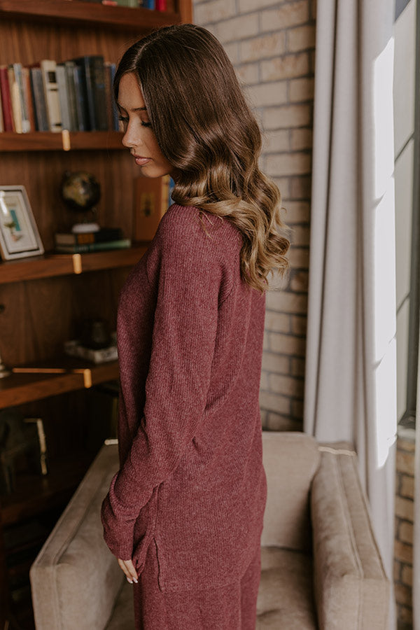 Ultimate Cozy Vibes Ribbed Top - Premium Comfort & Style