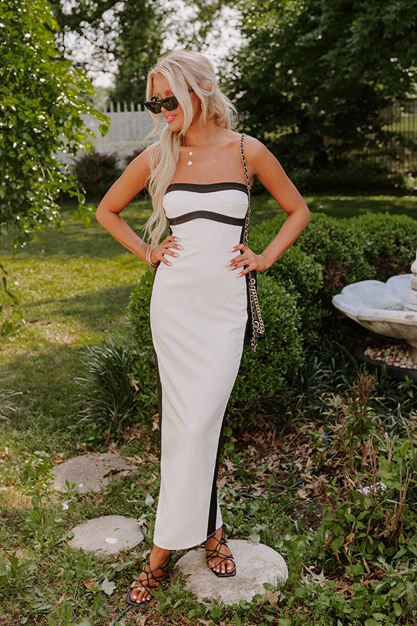 Ultimate Elegance Strapless Maxi Dress