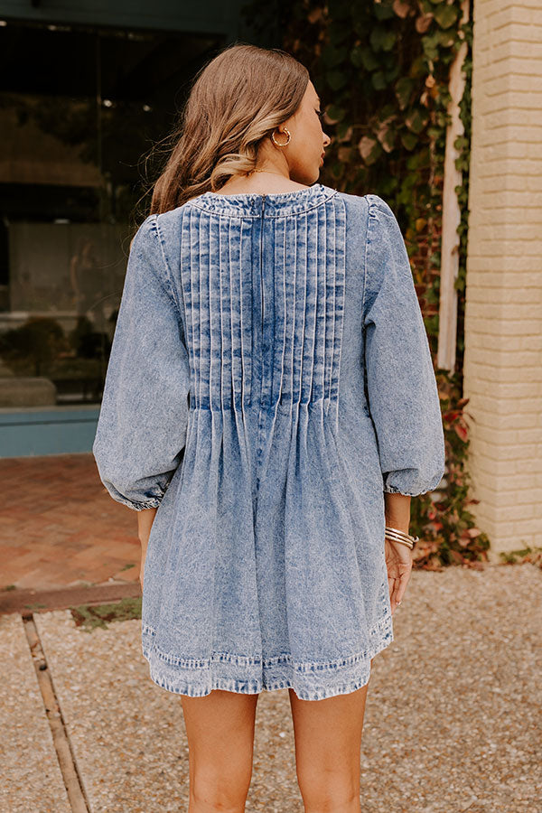 Ultimate Big City Chic Denim Romper - Medium Wash