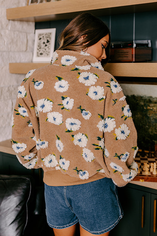 Premium Floral Sherpa Pullover - Ultimate Comfort & Style