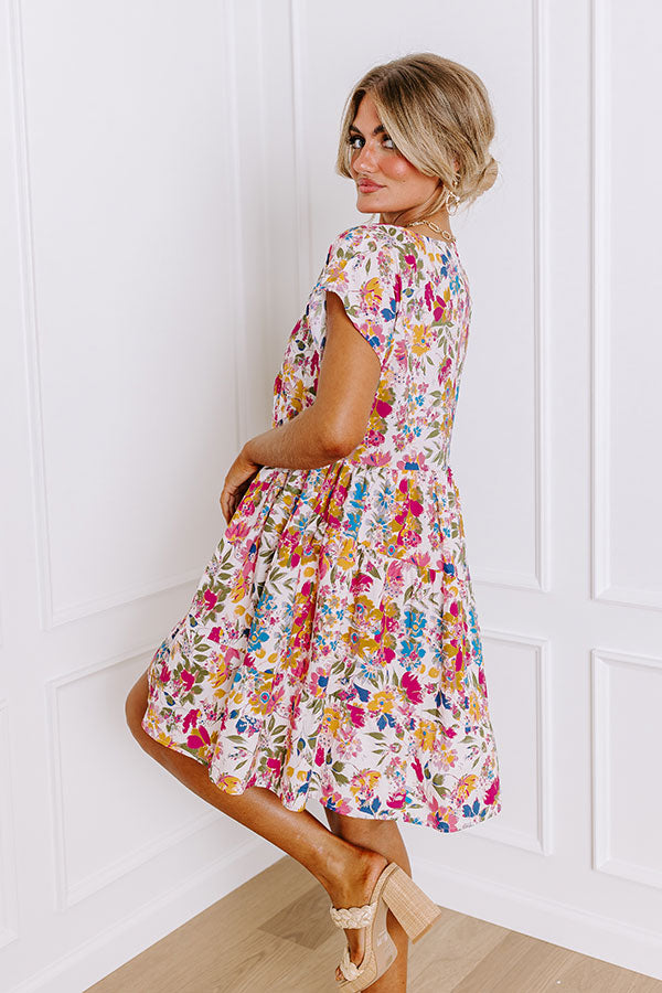 Ultimate Summer Floral Babydoll Dress for Brunch & Outings