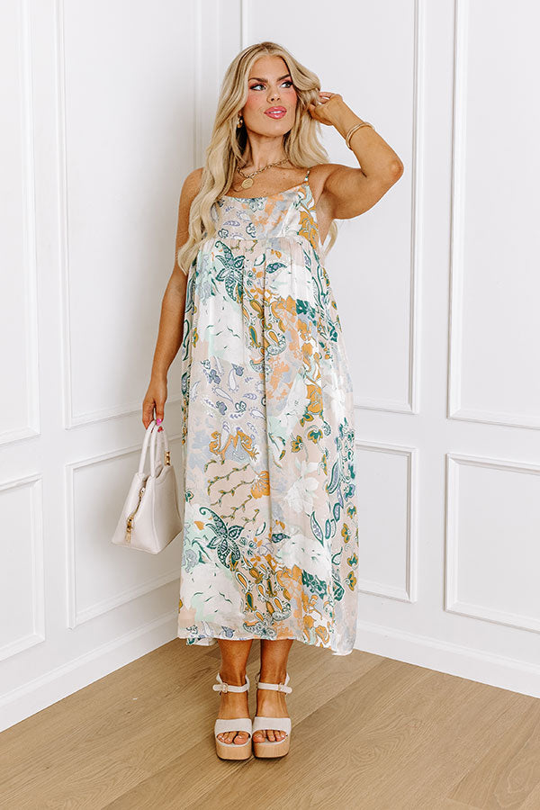 Premium Paradise Midi Dress: Ultimate Summer Style