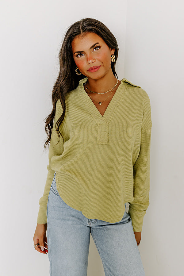 Ultimate Coffee Run Shift Top - Lime Punch | Trendy Casual Wear