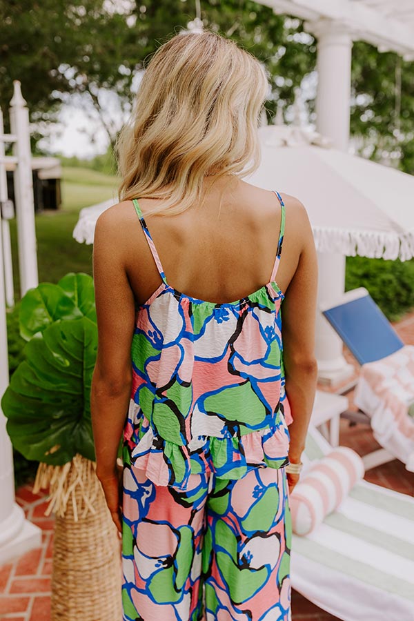 Premium Vacay Tank Top in Kelly Green - Ultimate Summer Style