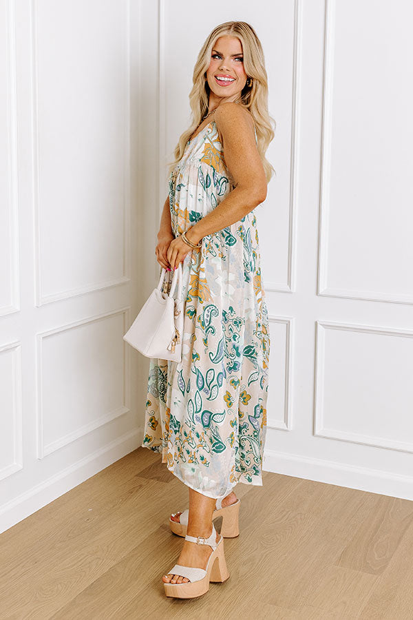 Premium Paradise Midi Dress: Ultimate Summer Style