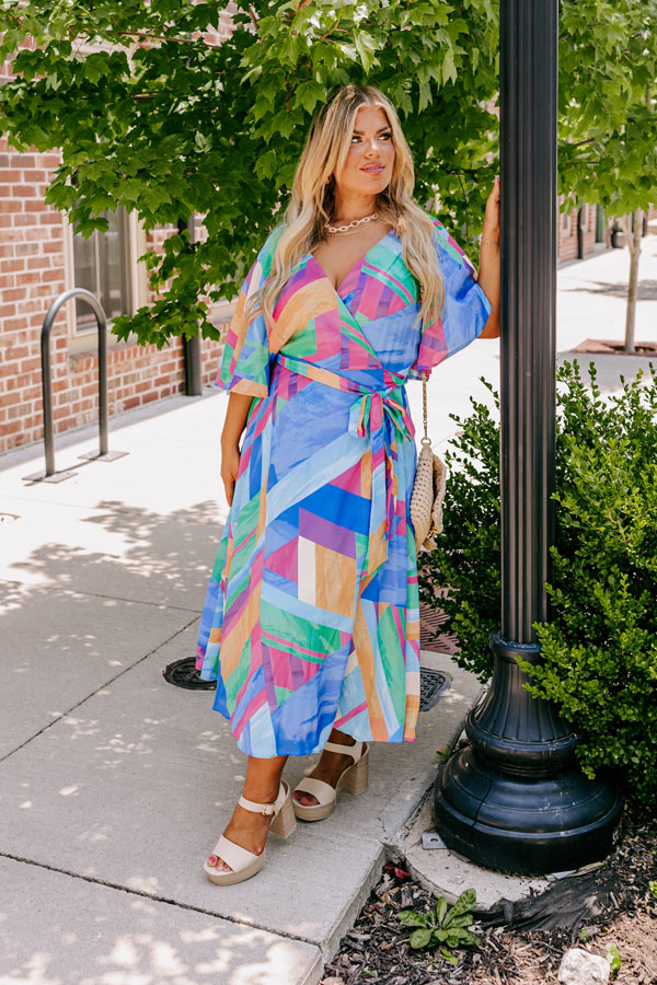 Ultimate Ready To Unwind Wrap Maxi Dress