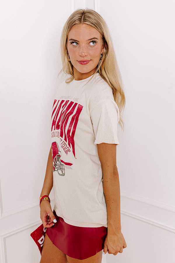 Premium Alabama Crimson Tide Vintage Graphic Tee