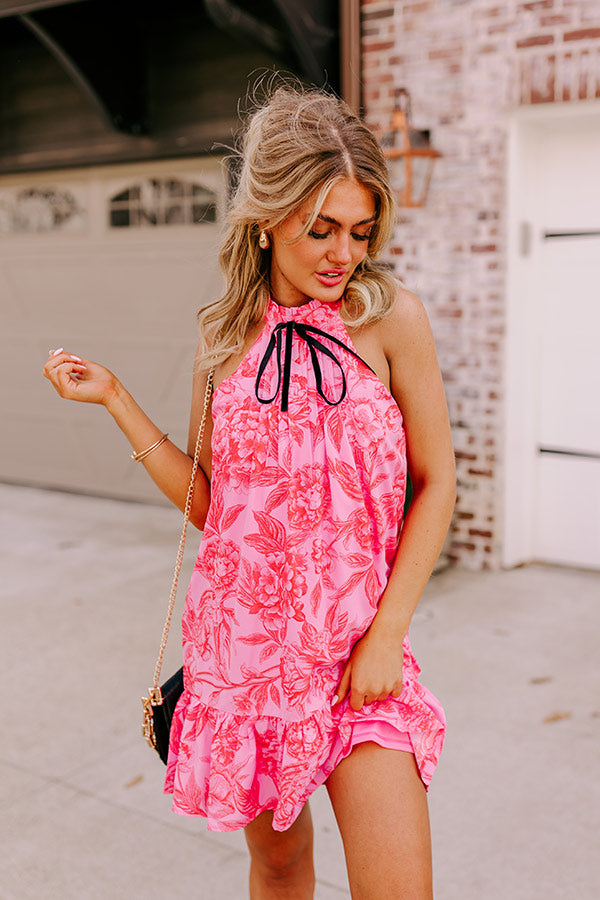 Ultimate Romantic Date Night Dress - French Floral Elegance